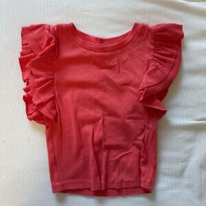 Ruffled Pink Top